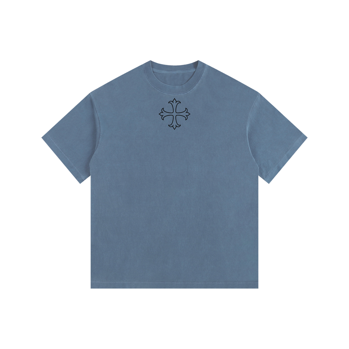 Unisex Roses Oversized Cotton T-Shirt