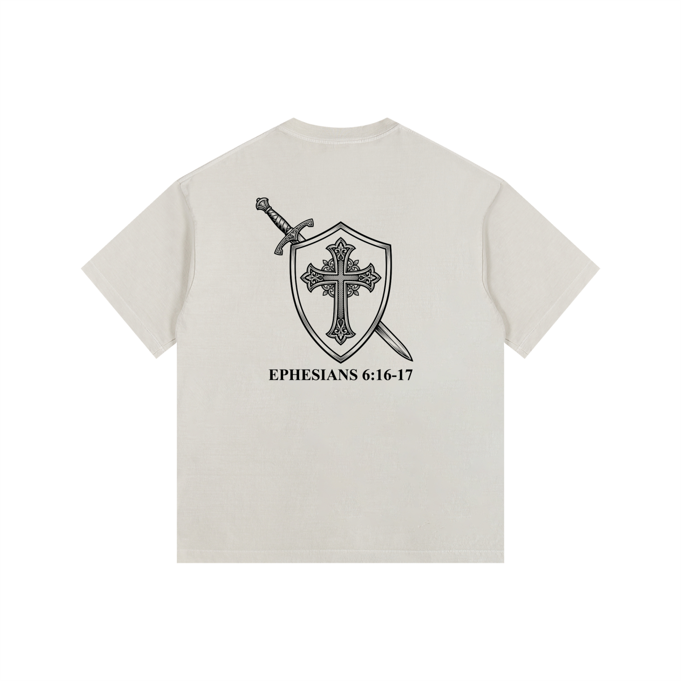 Armor of God Oversized Cotton T-Shirt
