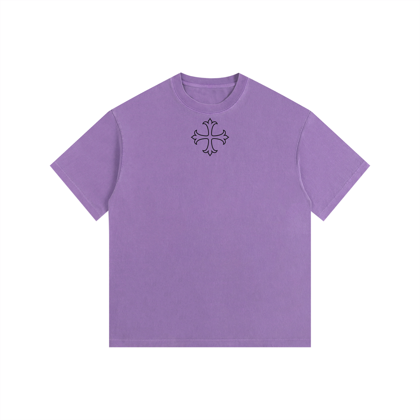 Unisex Roses Oversized Cotton T-Shirt