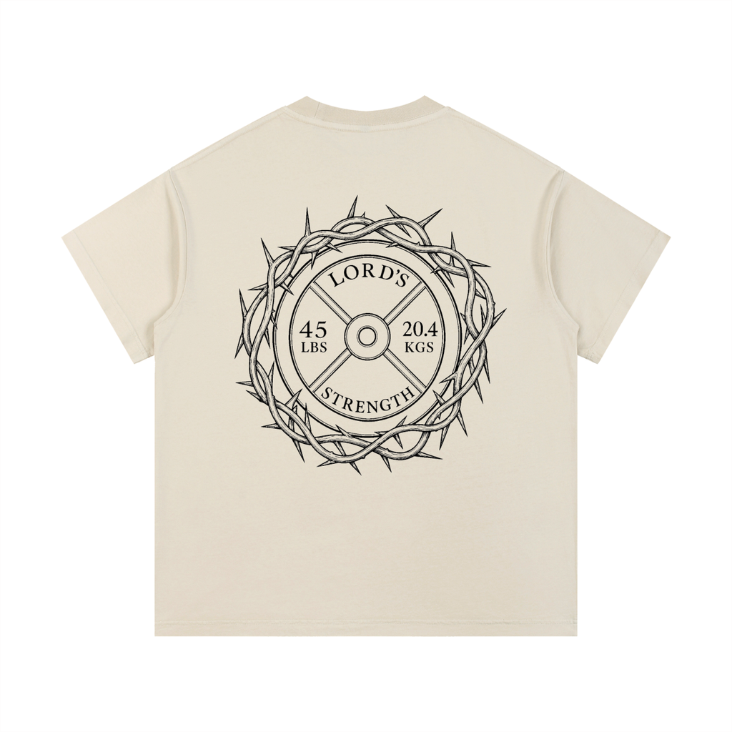 print optimized vintage wash cotton t-shirt