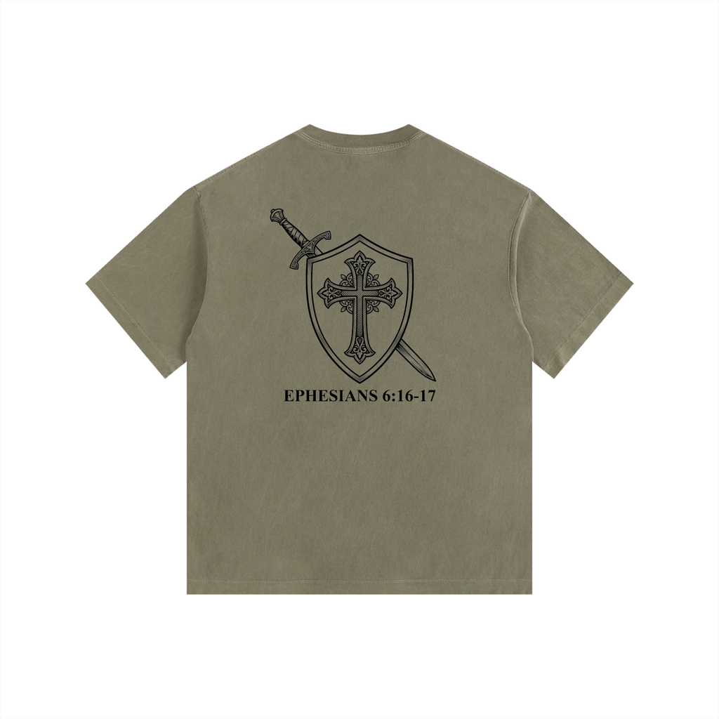Armor of God Oversized Cotton T-Shirt