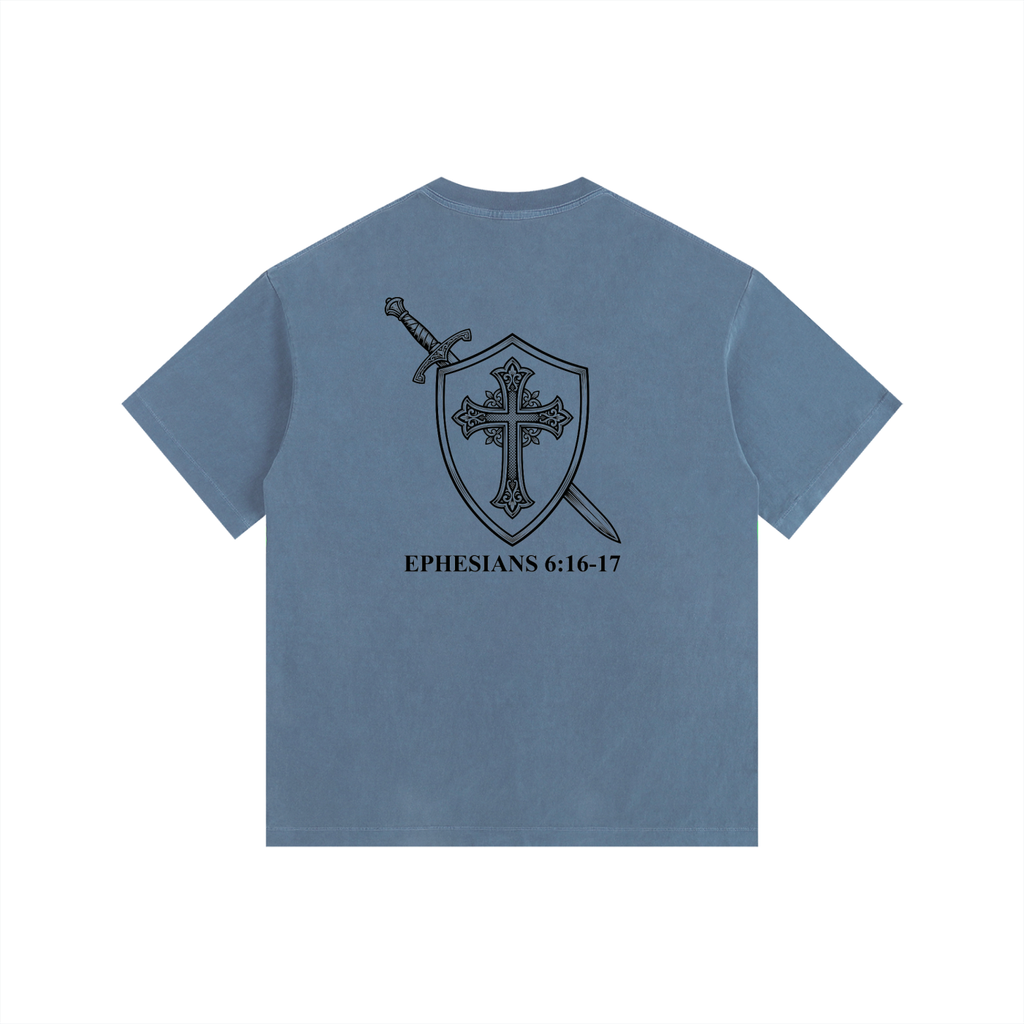 Armor of God Oversized Cotton T-Shirt