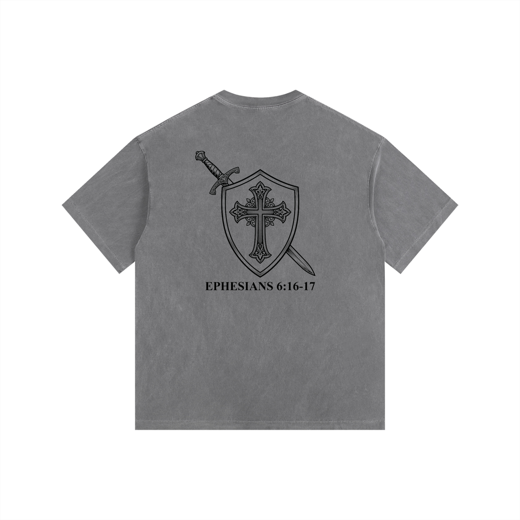 Armor of God Oversized Cotton T-Shirt