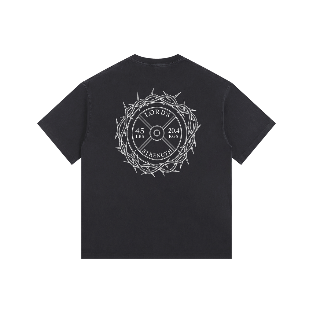 crown of thorns Oversized Cotton T-Shirt